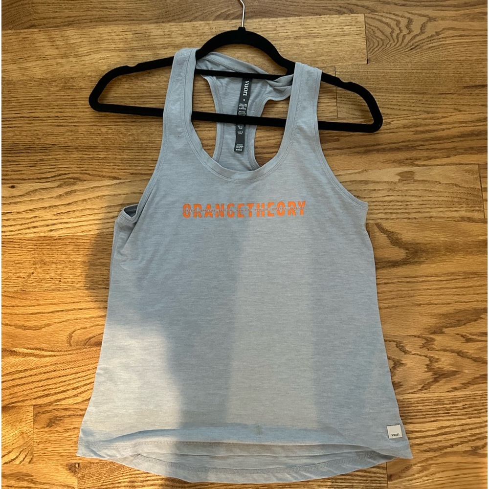Vuori x Orangetheory razor back tank